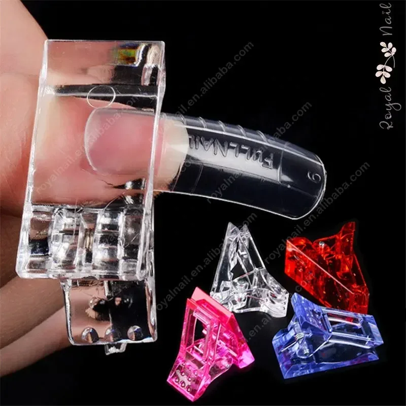 

5/10 шт., пластиковые насадки для наращивания ногтей