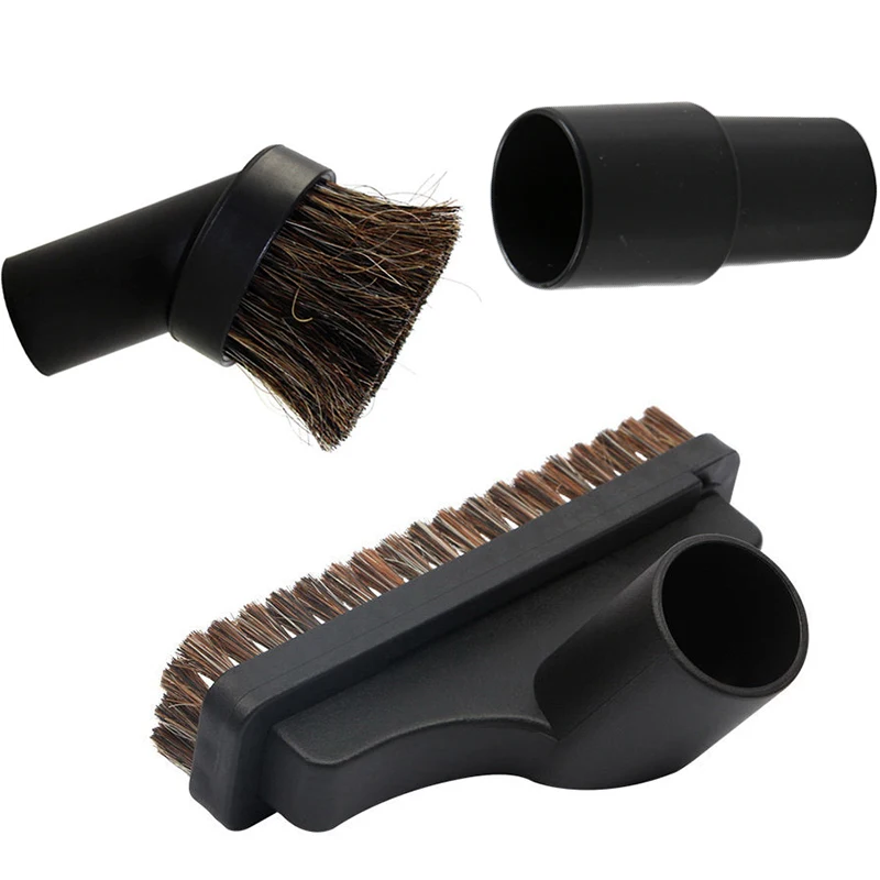 

1 Set Vacuum Cleaner Brush Head Round Brush Nozzle Replacement Parts 32mm 35mm Adapter Suction Head Accessories Household Clean