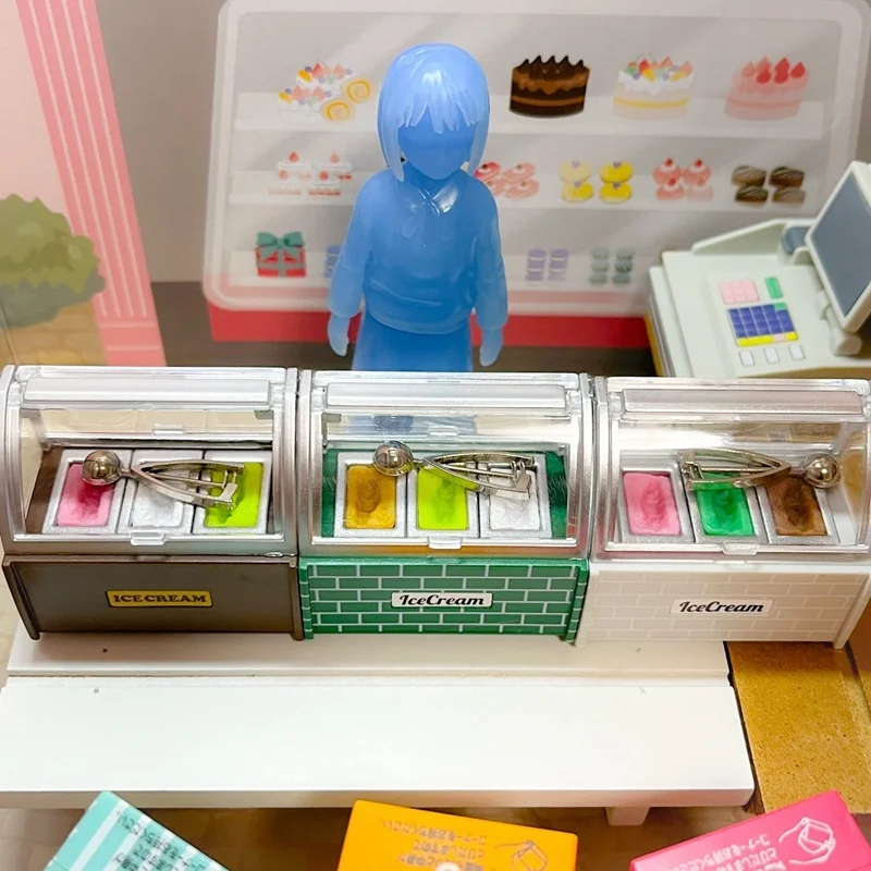 Японские Оригинальные капсульные игрушки J.DREAM Gashapon мини-холодильник для