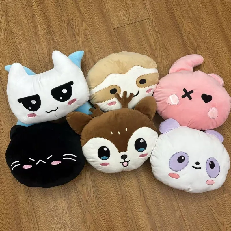 Фото Плюшевые игрушки Kpop Babymonster, Nctwish, Boynextdoor, Riize, Gidle, Plave, Enchiin, плюшевые подушки, милые мягкие игрушки, декоративные подушки для дома. №2