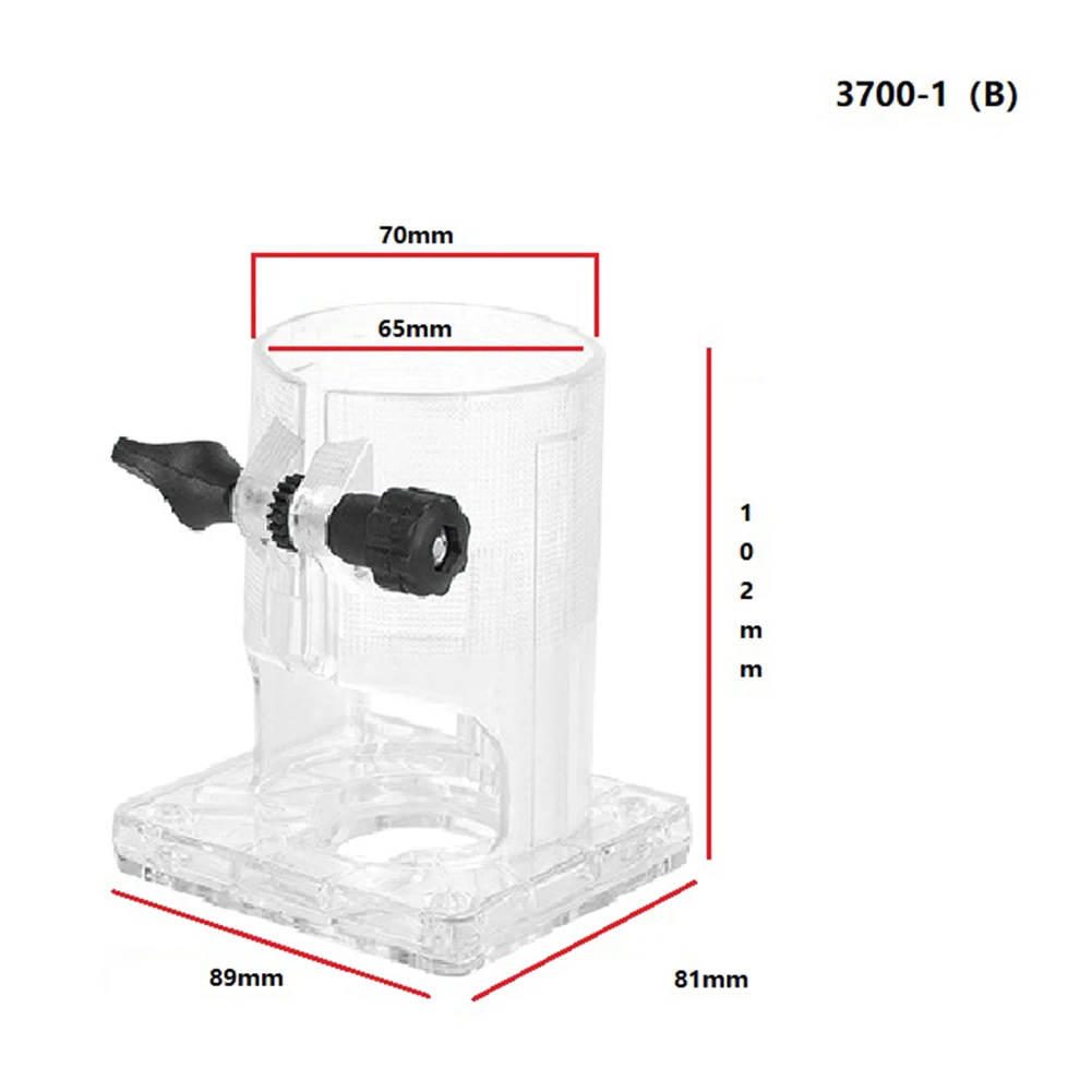 Trimmer Machine Base Woodworking Edge Cutter 3703 Electric Trimmer Machine Base Power Tool Accessories Plunge Router Base