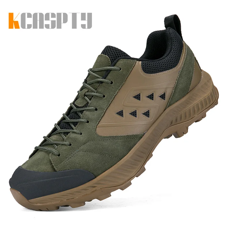 

New Autumn Men's Sneakers Breathable Mesh Casual Shoes Luxury Outdoor Men Shoes Lightweight Flat Shoes Non-Slip Men Hiking Shoes