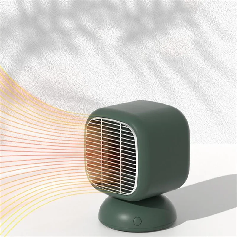 

600W Mini Electric Heater Fan Desktop Electric Radiator Energy Saving Overheating Protection Room Home Office Bedroom Kitchen