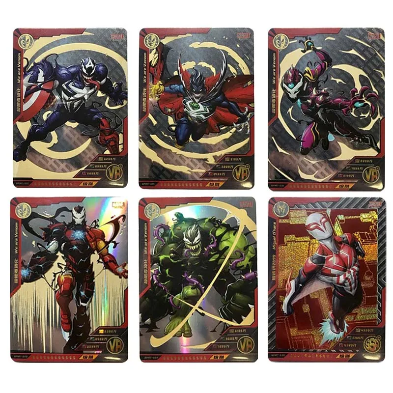 

Marvel Cards Avengers Alliance Spider-Man Parallel Universe Rare VR Cards Hidden Cards Animation Peripherals Collection Cards