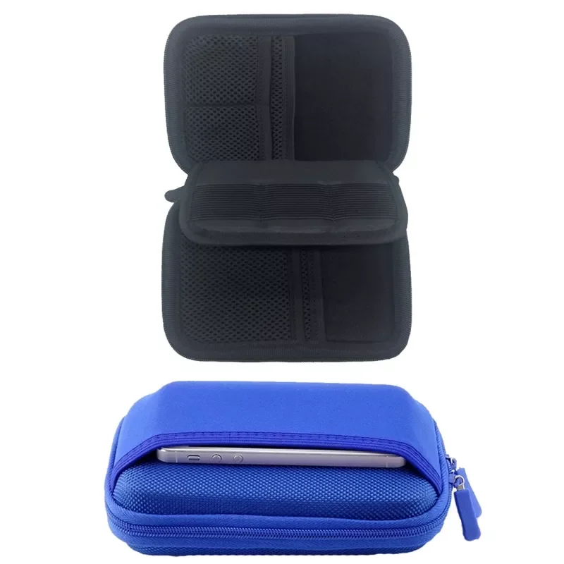 

Square Earbud EVA Carrying USB Adapter Cable Storage