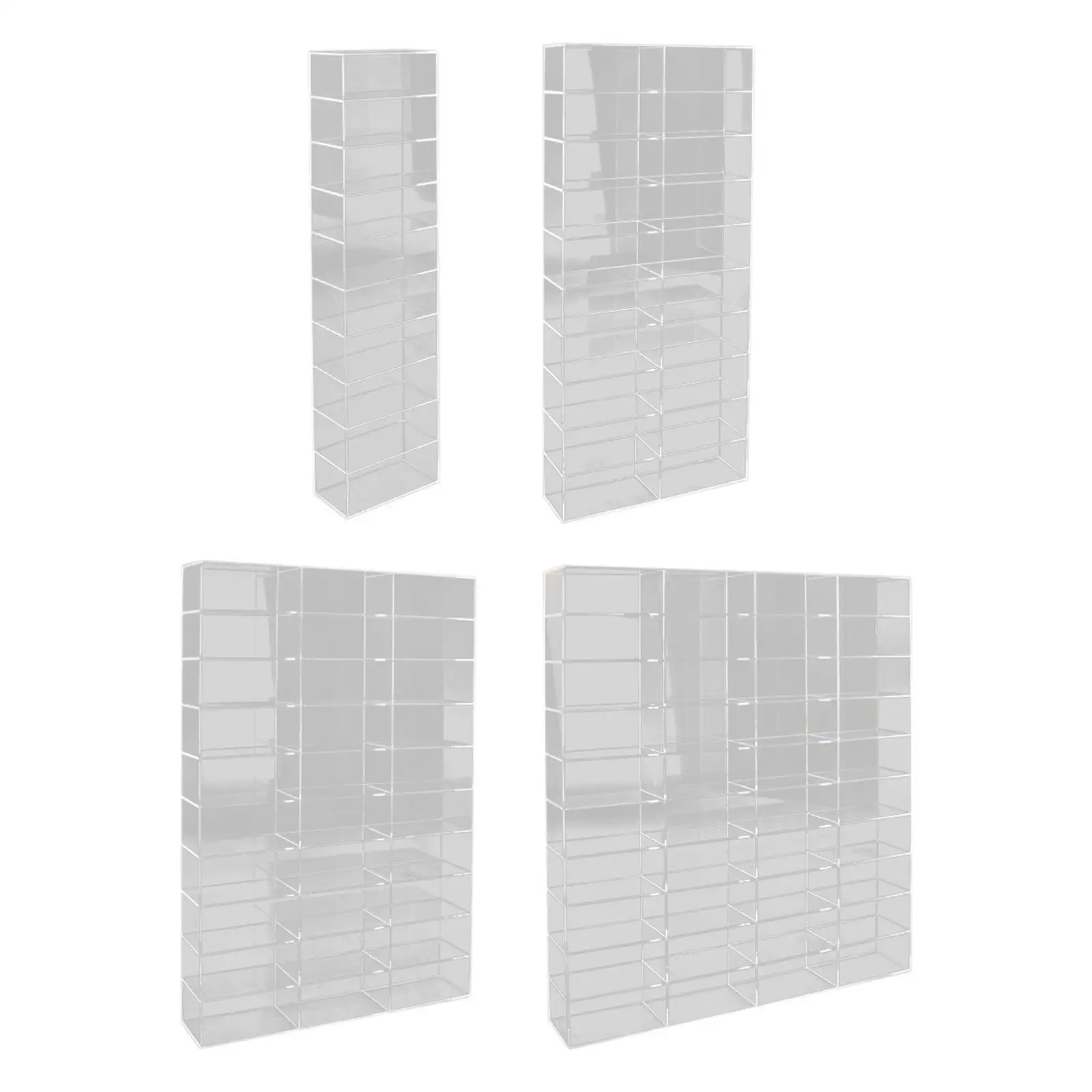 

Прозрачный чехол для демонстрации модели автомобиля масштаб 1/64, чехол для демонстрации игрушек, чехол для демонстрации, чехол для кукол, фи...