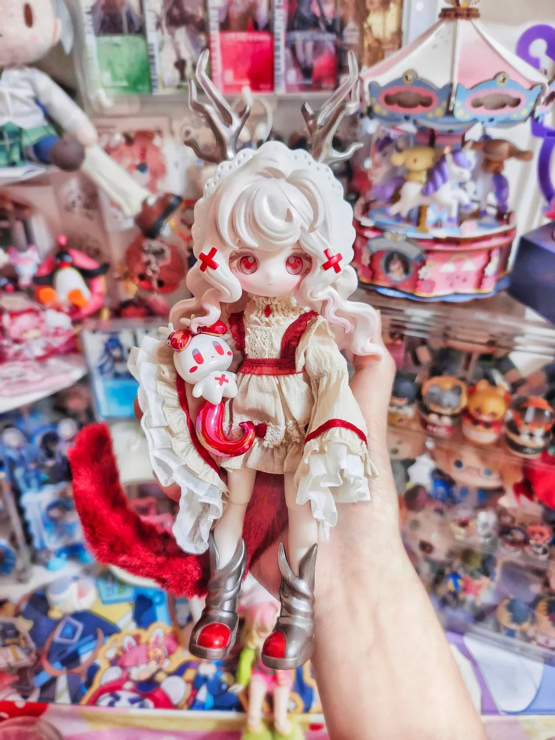 Фото Подлинная слепая коробка Bjd серии Luluelf, 12 очков можно использовать для изготовления милых кукол, настольных украшений, модных игрушек, креативный подарок №4