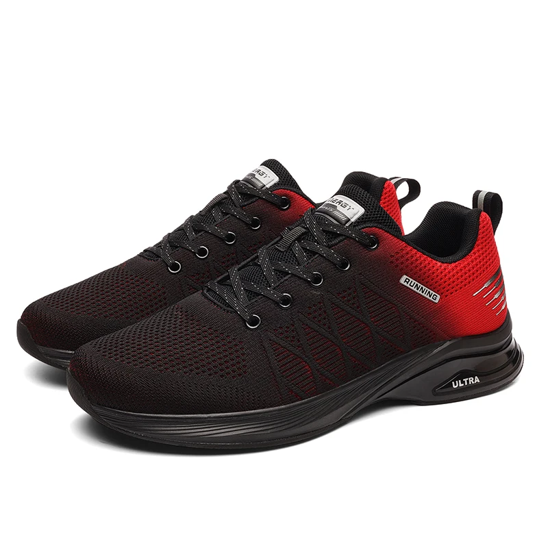 Plus Size 39-50 Men Running Shoes Breathable Men Sneakers Light Sport Shoes Soft Walking Shoes Plus Size Tenis Masculino