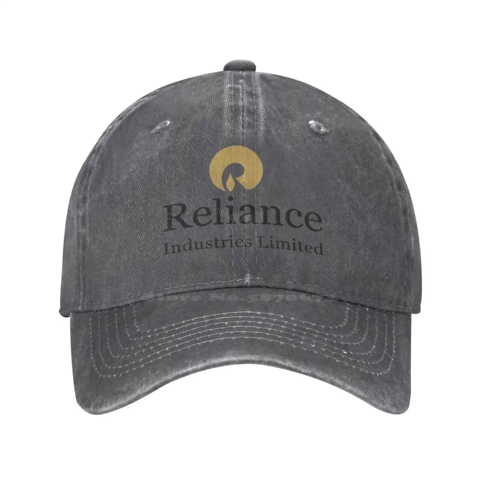 

Reliance Industries Limited Logo Printed Graphic Brand Logo High-quality Denim cap Knitted hat Baseball cap