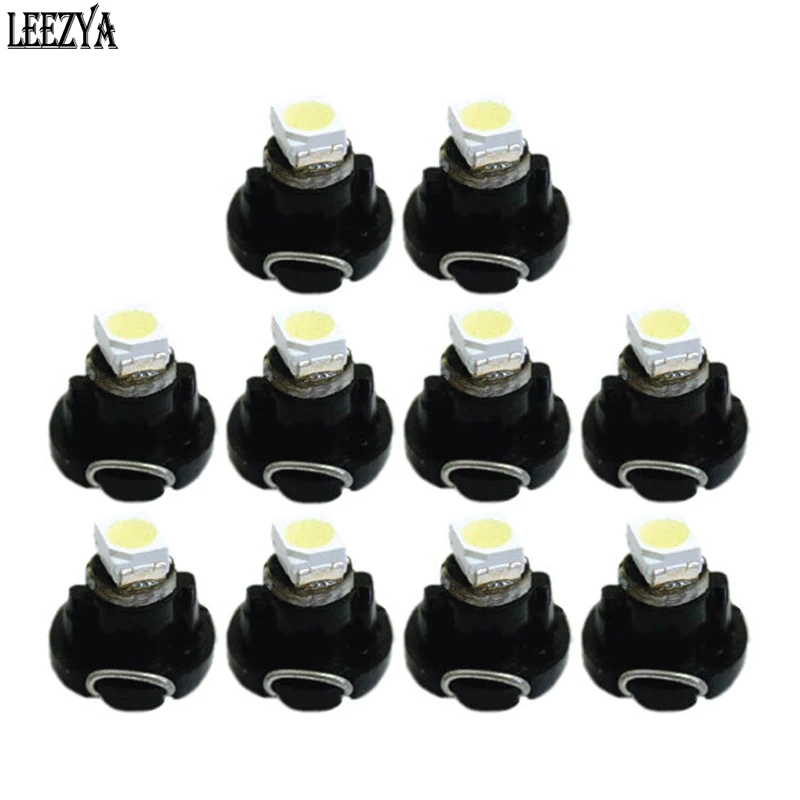 

50 Pcs T3 T4.2 T4.7 Neo Led Dashboard Light Bulbs Car Interior Instrument Cluster Gauge Lamp DC 12V Motorcycle Warming Indicator