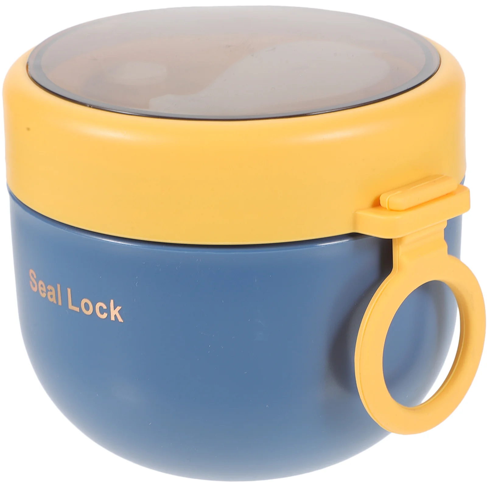 

Portable Breakfast Container Handle Soup Bowl Outdoor Oatmeal Breakfast Bowl
