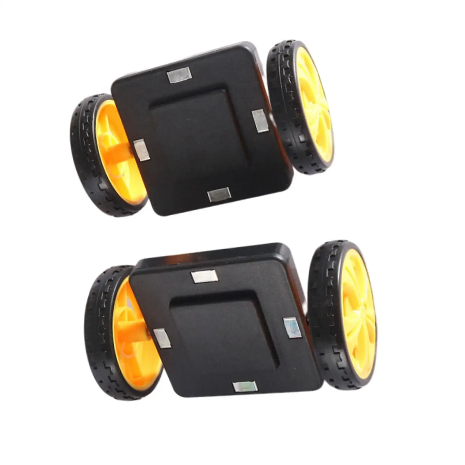 

2Pcs Magnetic Construction Base Education Toys DIY Crafts Durable Building Blocks Assembly for Vehicle Enthusiasts