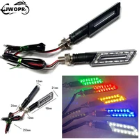 jwopr motorcycle modified led turn signal 12v universal signal indicator accessories for honda for yamaha for bmw for suzuki