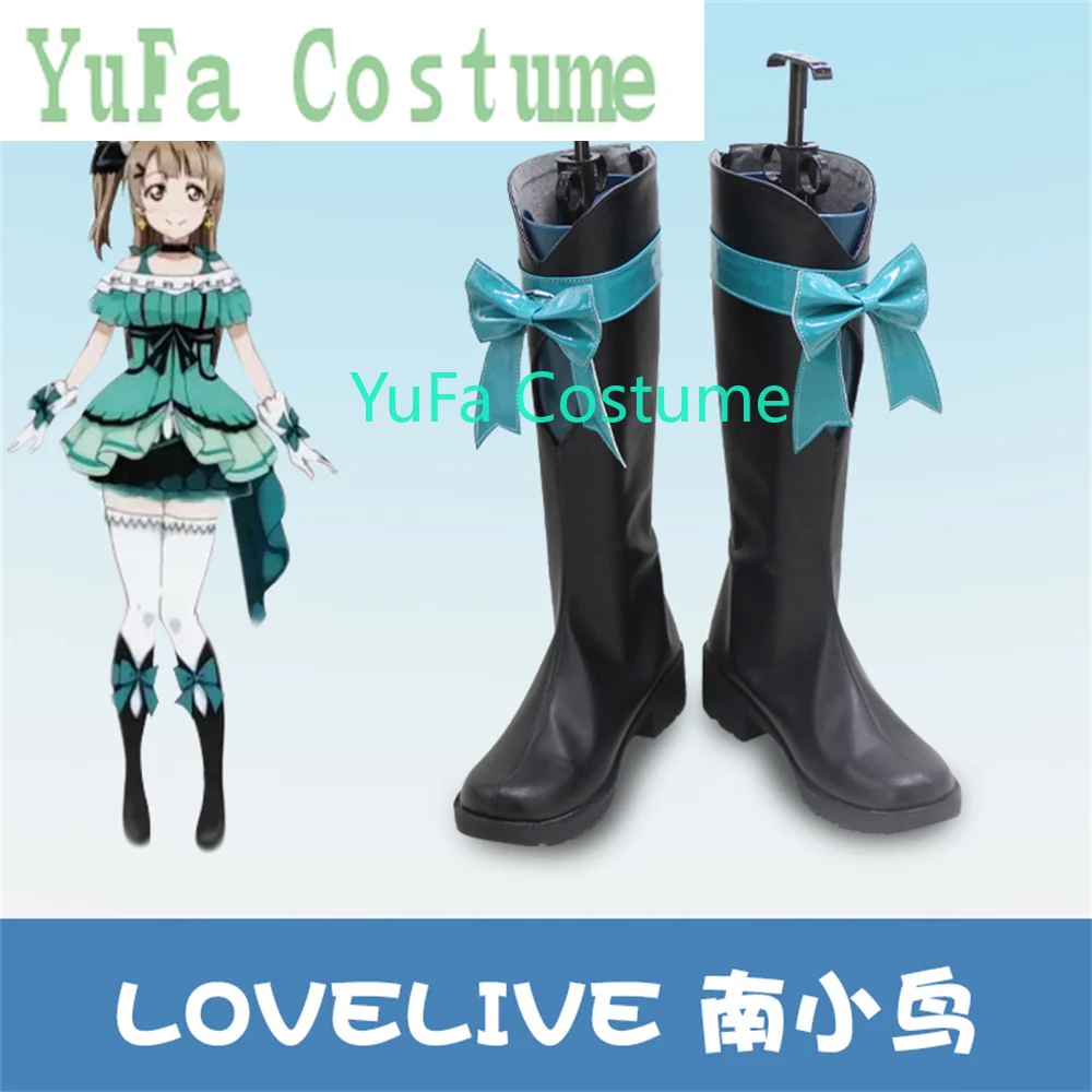 Love Live Lovelive KiRa-KiRa Sensation Kotori Minami Обувь для косплея Сапоги Игра Аниме Хэллоуин