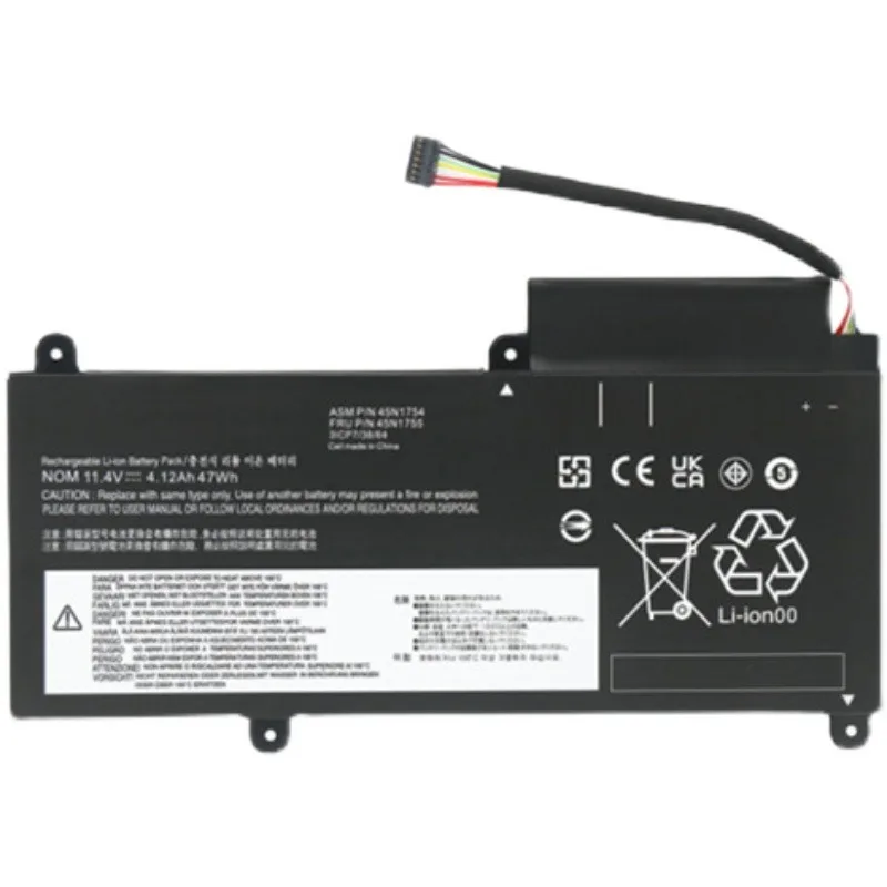 Фото Новый сменный аккумулятор для ноутбука 11,4 В 4120 мАч E450C для Lenovo ThinkPad E450 E455 E460 E460C E465 E465C 45N1755 45N1752 45N1756 №2