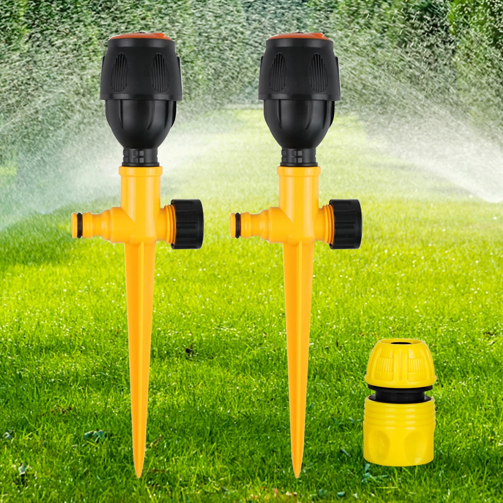 

5pcs/set Yard Garden Sprinkler Patio 360 Degree Rotation Auto Irrigation System