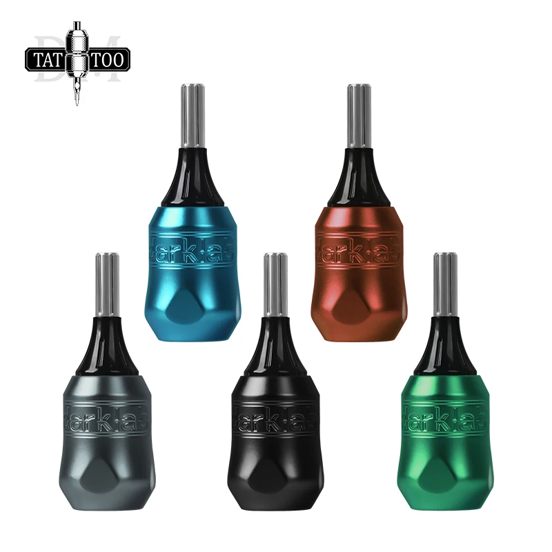 

Super Darklab Cartridge Tattoo Grips Aluminum Alloy Adjustable Cartridge Needle Grips with Needles Tattoo Hand Tube