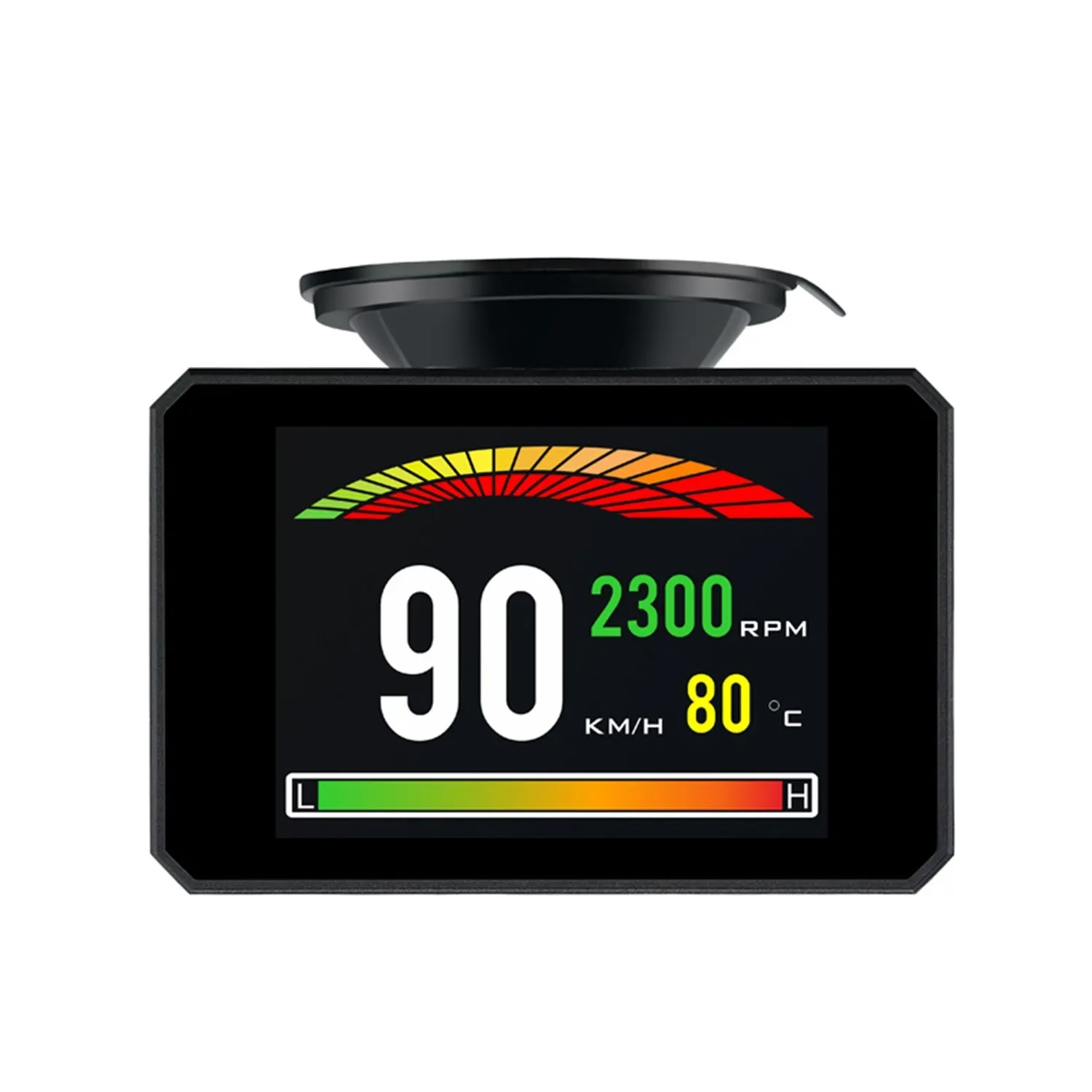 P16 Проекционный дисплей (HUD) OBD: Умный цифровой измеритель для автомобиля, система оповещения на лобовое стекло через порт OBD2 (art.: 3920dbed05f5f) - 3920dbed05f5f