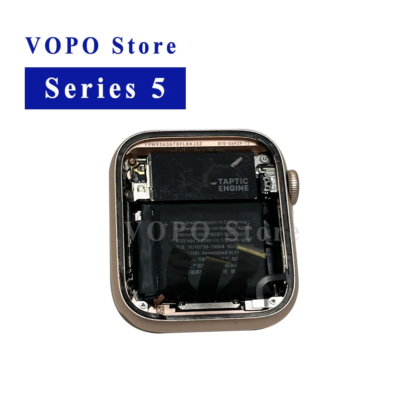 

Unlocked With Chips Mainboard For Apple Watch Series 5 40MM 44MM Motherboard With Frame Aluminium Alloy GPS LTE Original Replace