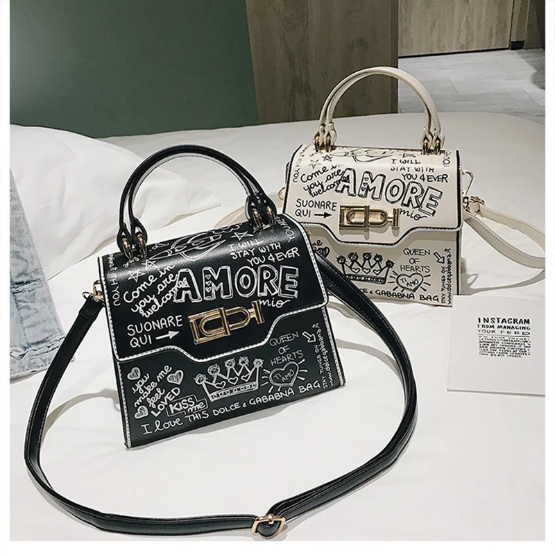 

New Fashion Mini Crossbody Bags For Women Vintage High Quality Zipper Handbags Tote Female Flap Black Shoulder Shopping Bags