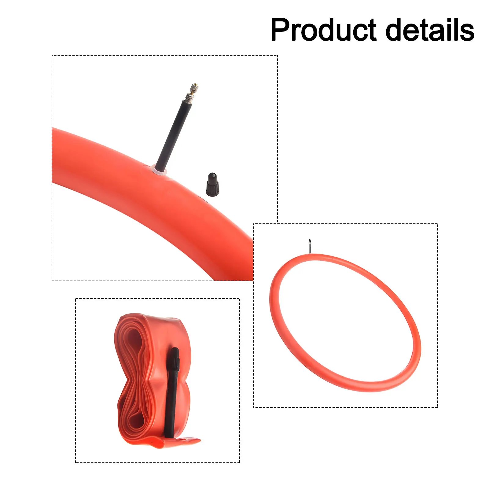 Функциональная уличная внутренняя трубка из ТПУ запасная часть 700C отличный