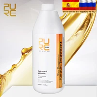 purc 1000ml keratin hair straightening smoothing treatment for curly frizzy hair care brazilian keratin products professional