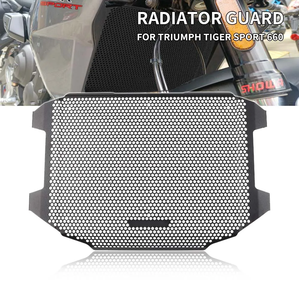 

For Tiger Sport 660 For Sport660 Radiator Grille Guard Cover Protector For Tiger660 2022- New Motorcycle Accessories
