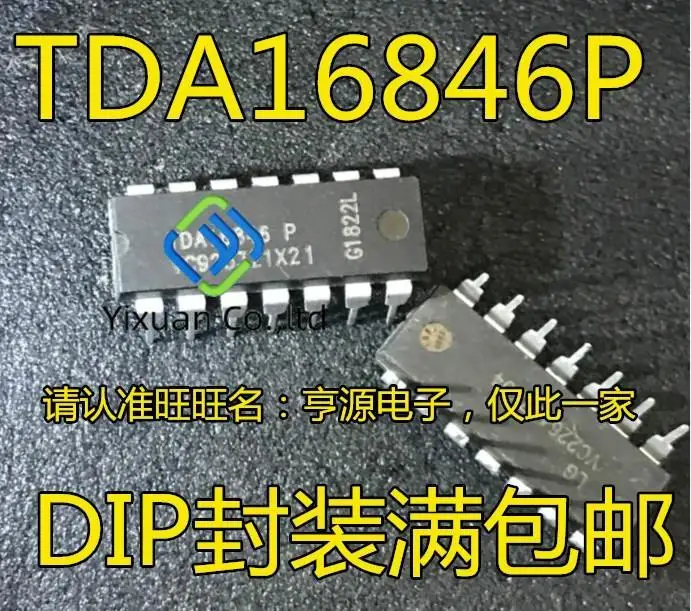 

20 шт. Оригинальный Новый TDA16846P фотография TDA16846 импульсная мощность IC 14 pin
