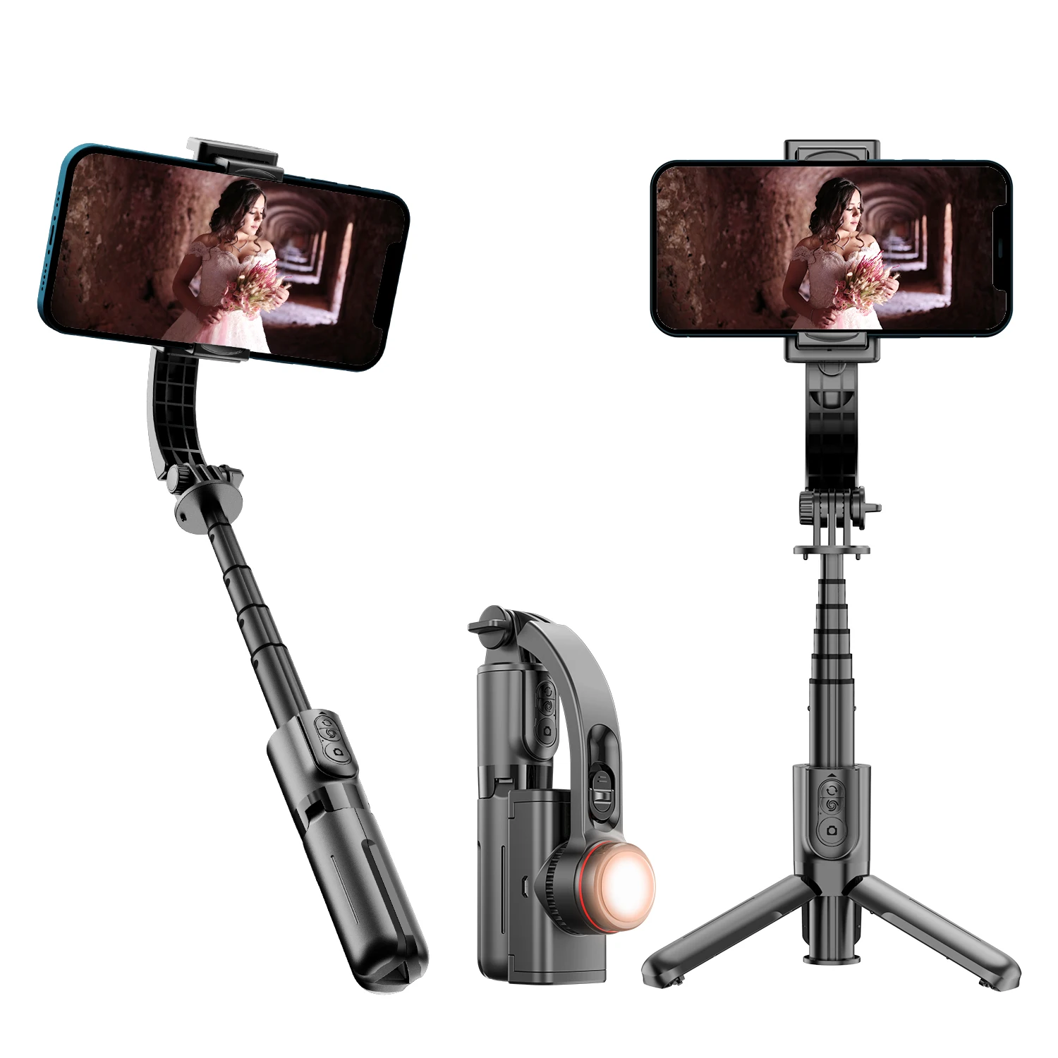 L18s заполняющий светильник стабилизатор подвеса палка для селфи штатив Bluetooth
