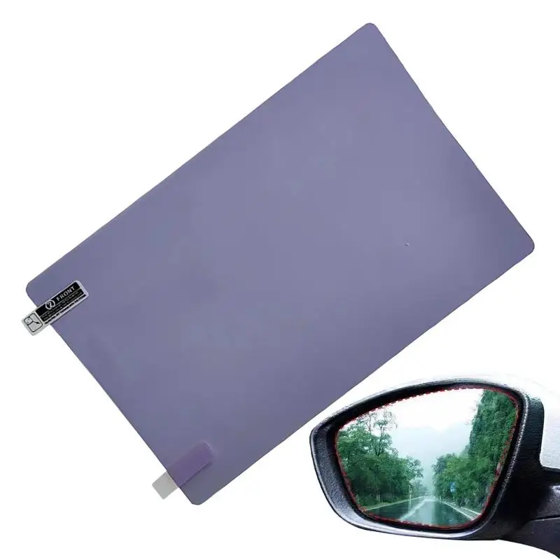 

Car Rearview Mirror Film Rearview Mirror Adhesive Anti-Fog Anti-Glare Mirror Film Transparent Adhesive Anti-Glare Rearview