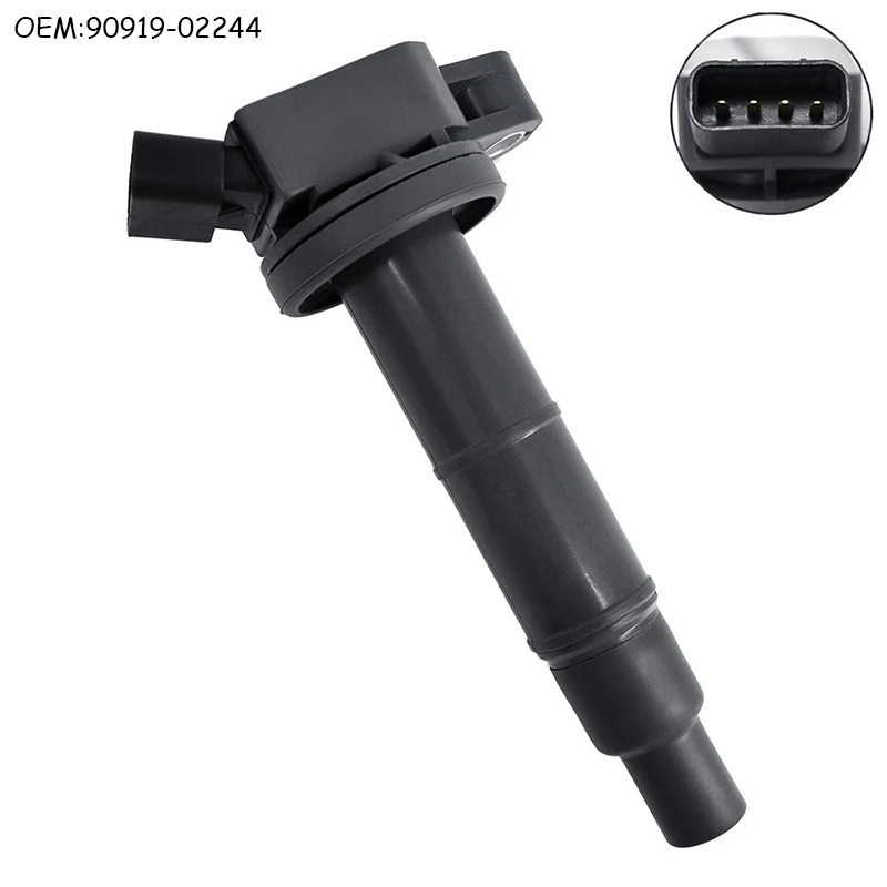 

1Pcs 90919-02244 Ignition Coils for Toyota Camry Avensis Matrix Highlander RAV4 Lexus Scion tC xB Corolla ES240 ES350 9091902244