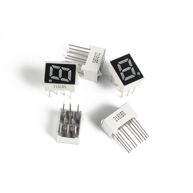 

10 PCS/Lot 0.28 Inch 0.36inch 0.4inch 0.56inch Digit Tube LED display 7 Segment 1 Bit Common Cathode / Anode Electronic DIY