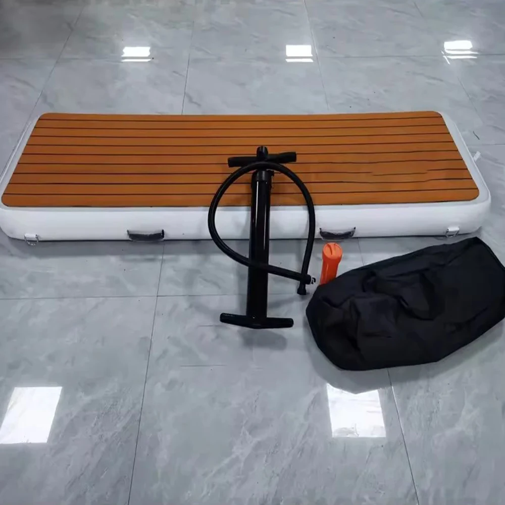 Надувная плавающая док-станция 3x1x0 1 м Плавающая Платформа для плота воды