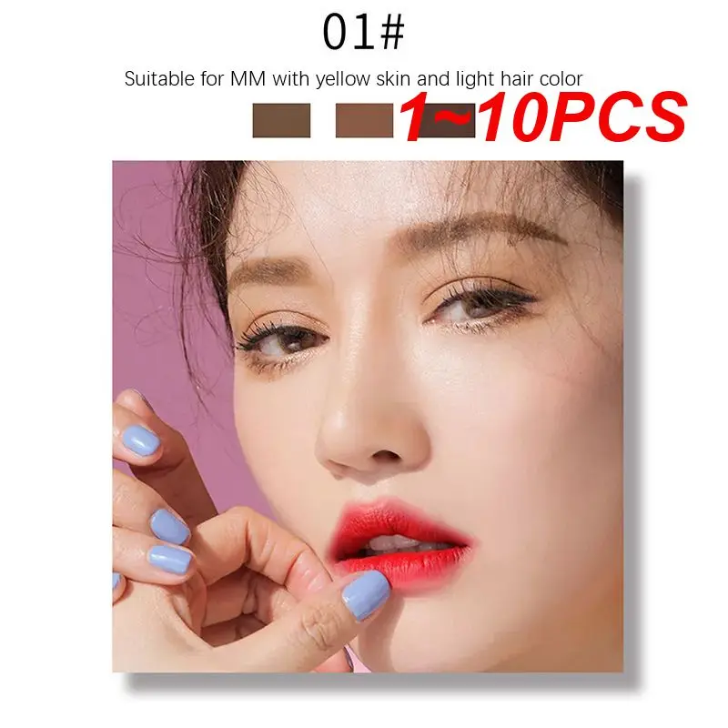 

Палитра теней для бровей, 1-10 шт., профессиональные водостойкие