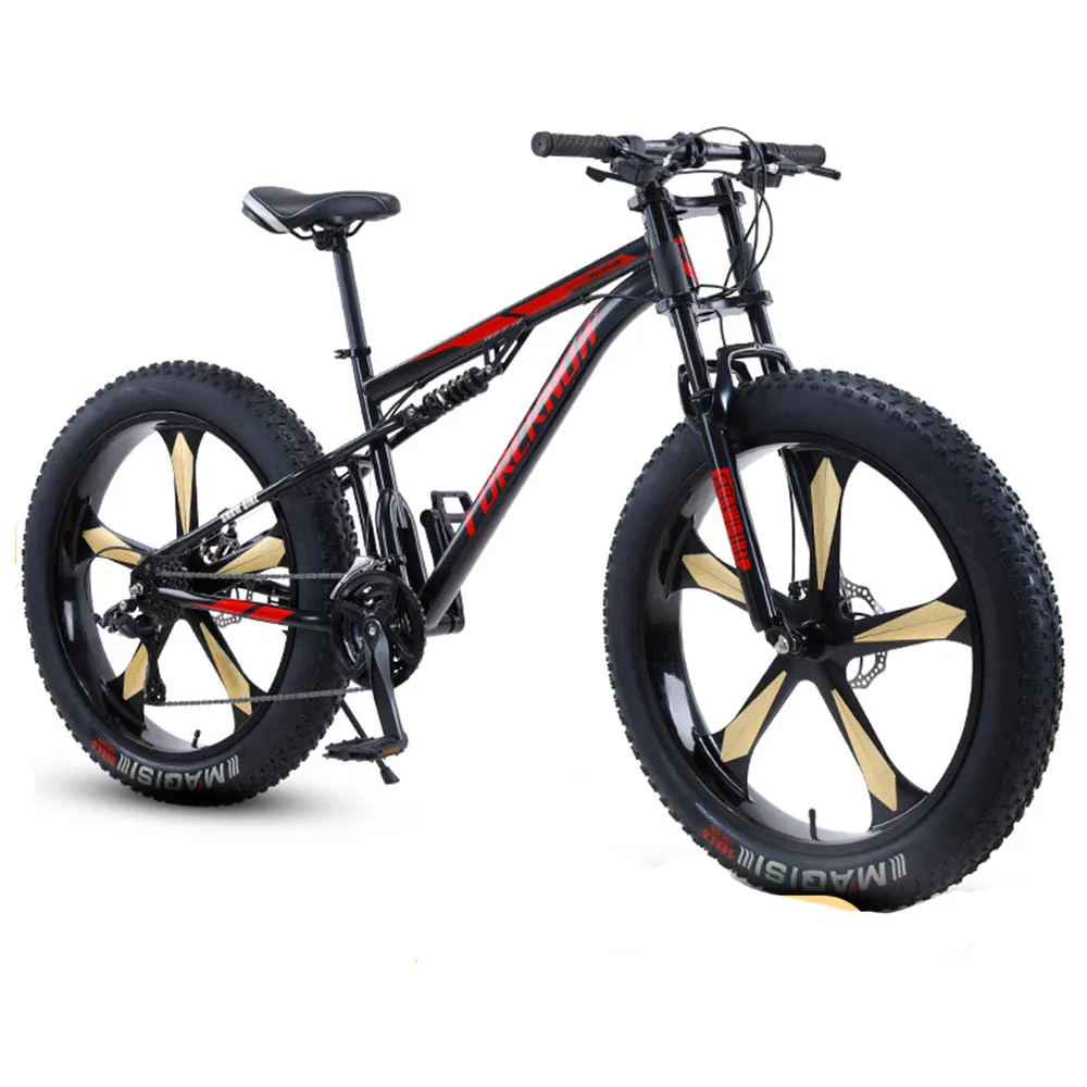 

Mountain Biking Variable Speed Cycling Cross Country Snow Sand Beach Large Tires All-In-One Wheel Male And Female Students Adult