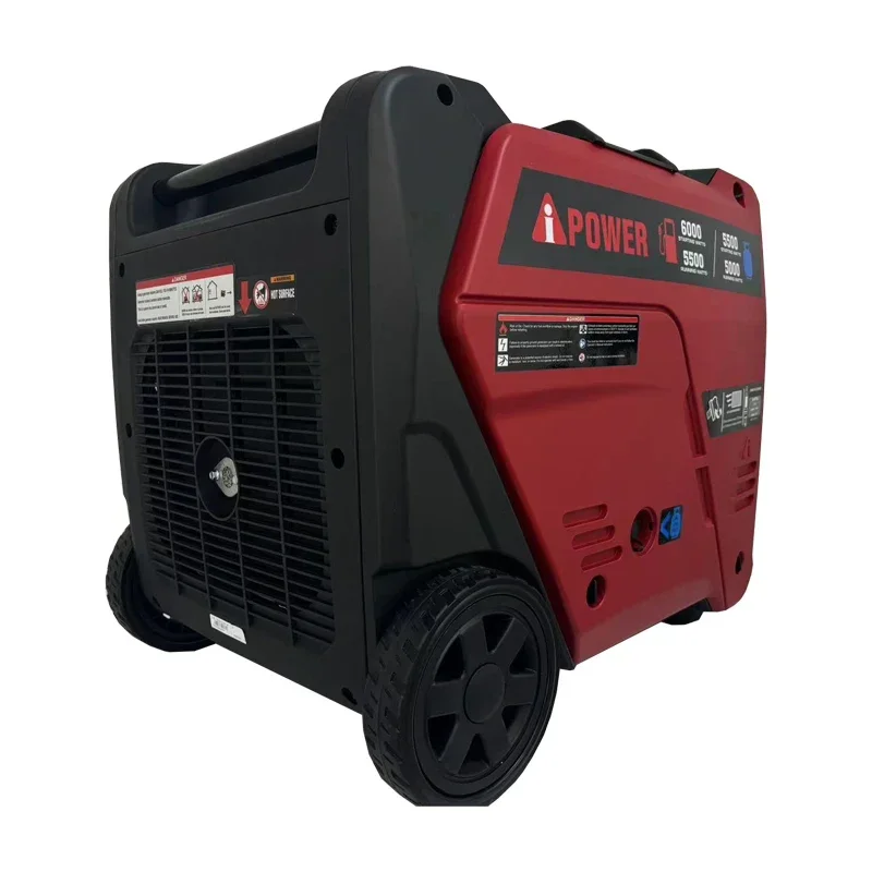Бензиновый двигатель 6 кВт кВА 6000 Вт портативный двойной топливный бензиновый