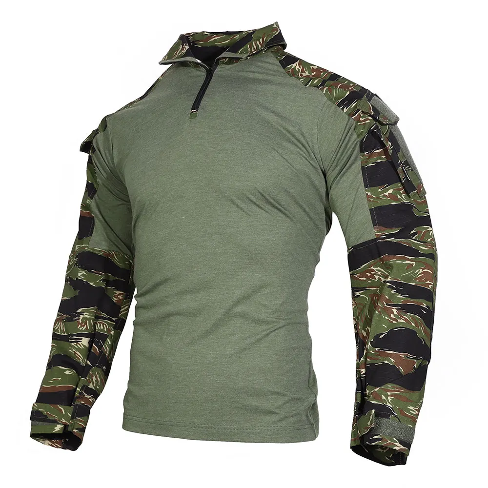 EmersonGear G3 Боевые рубашки Мужские топы с длинным рукавом Охота Туризм Уличные