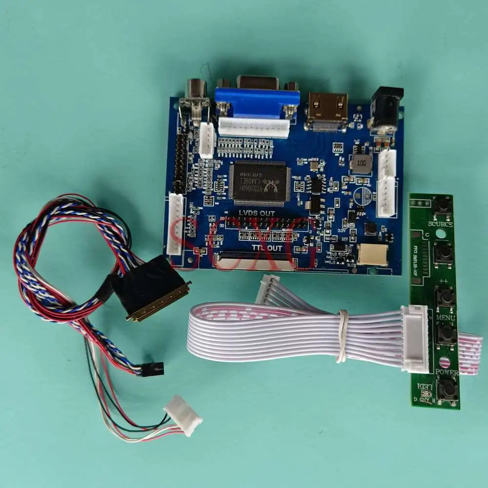 

Fit LTN173KT01-T01 DIY Kit 17.3" Notebook LVDS 40 Pin 2AV+VGA+HDMI-Compatible 1600*900 LCD Screen Controller Board