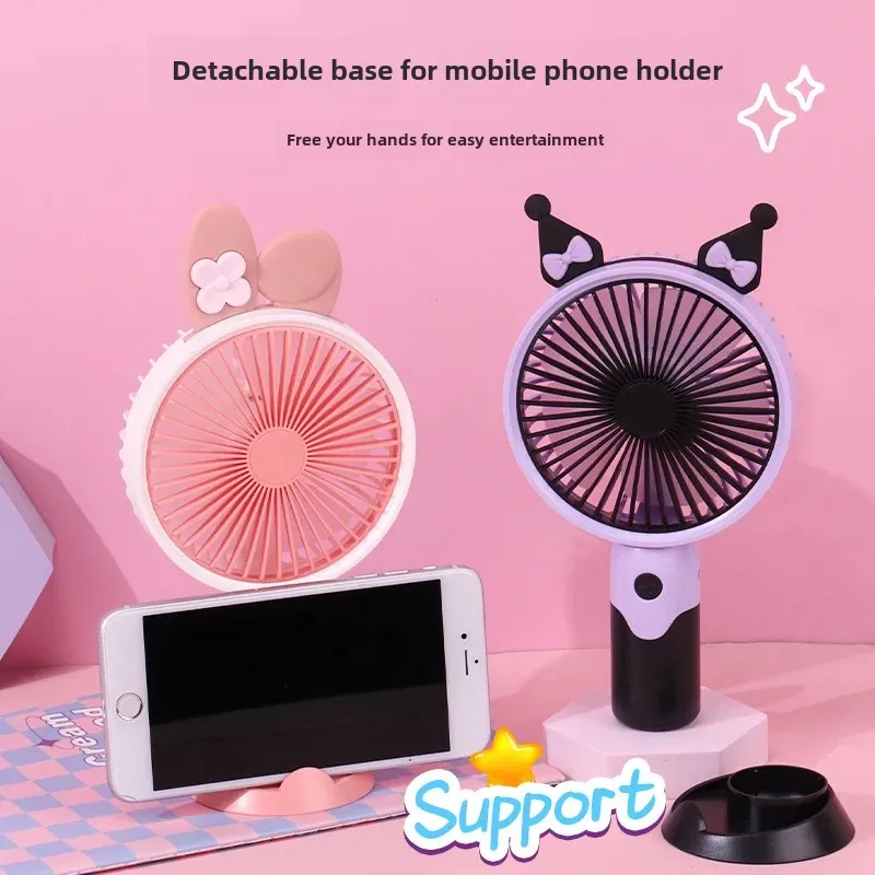 Портативный мини Ручной Usb Перезаряжаемый вентилятор с высокой мощностью ветра