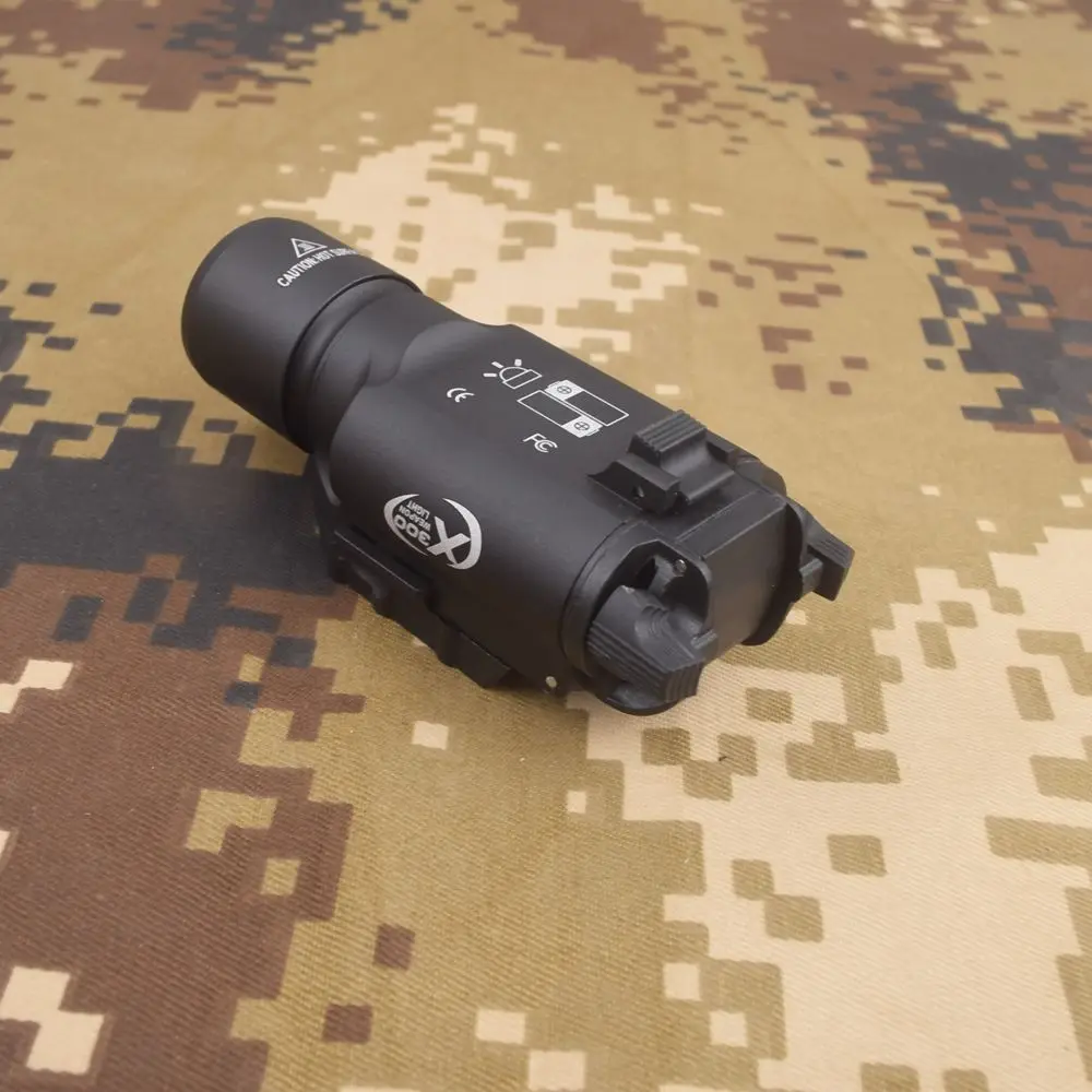 Тактический светодиодный светильник для оружия X300 фонарь страйкбола X300u