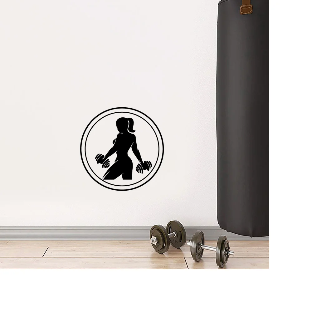 1 шт. красивые женские наклейки на стену из ПВХ