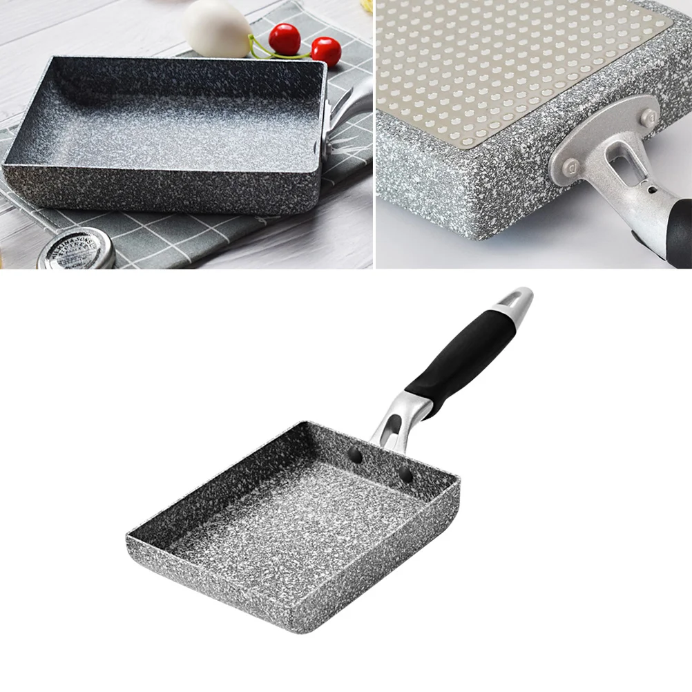 

Pan Frying Egg Omelette Square Nonstick Griddle Skillet Tamagoyakirectangular Japanese Non Stick Pancake Maker Breakfast