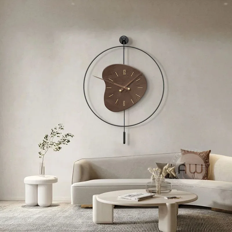 Эстетические настенные часы для ванной комнаты винтажные интерьерные