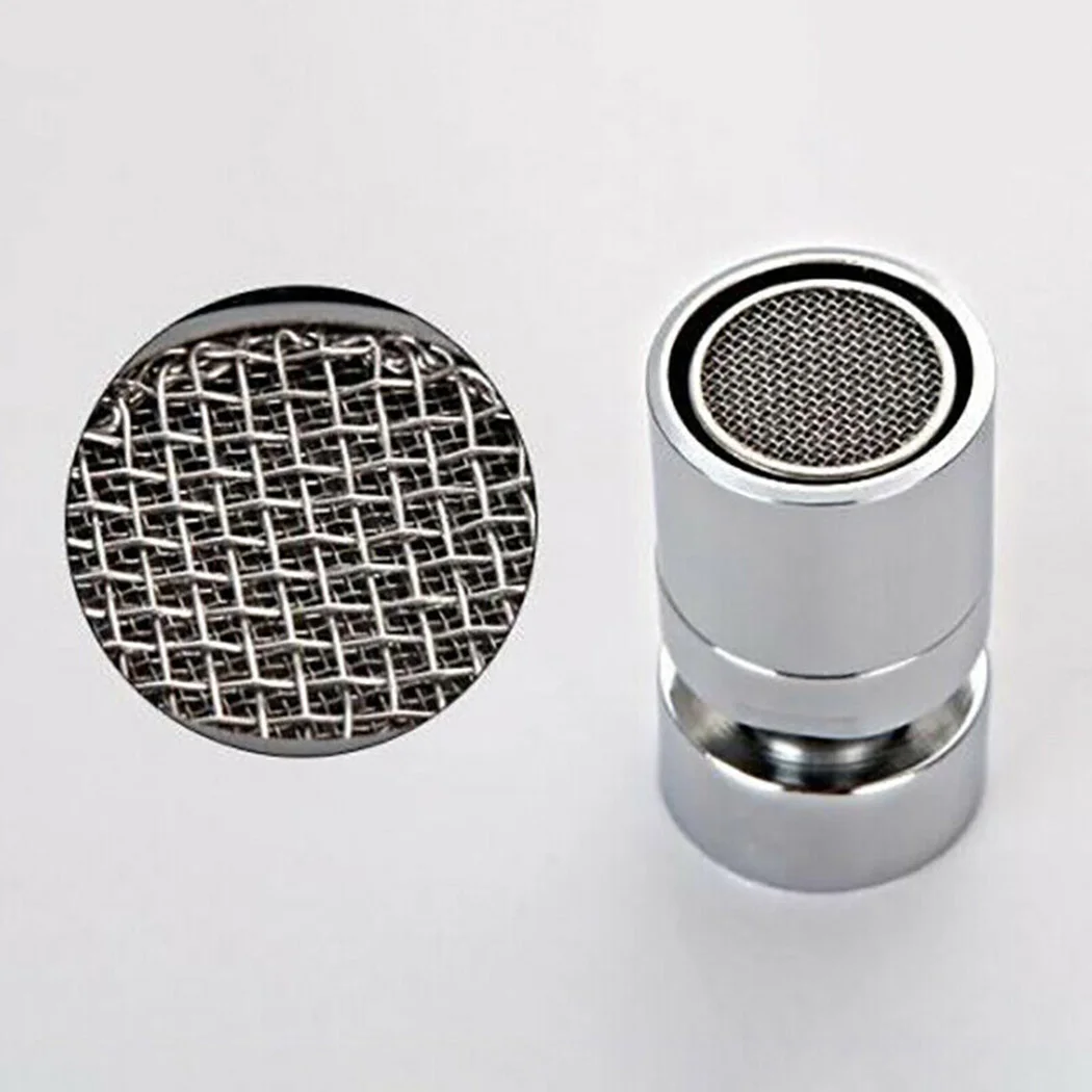 

2pc 360° Swivel Aerator Water Saving Filter Sprayer Kitchen Sink Aerator M22 Male Thread Adapter Splash-proof Water Faucet