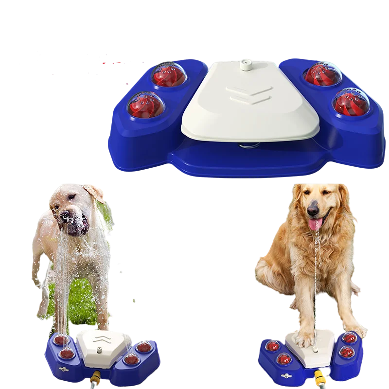 

Outdoor Automatic Dog Water Fountain Step On Toy Dog Drinking Joy With Pets Security Without Electricity For Dogs Drinking Water