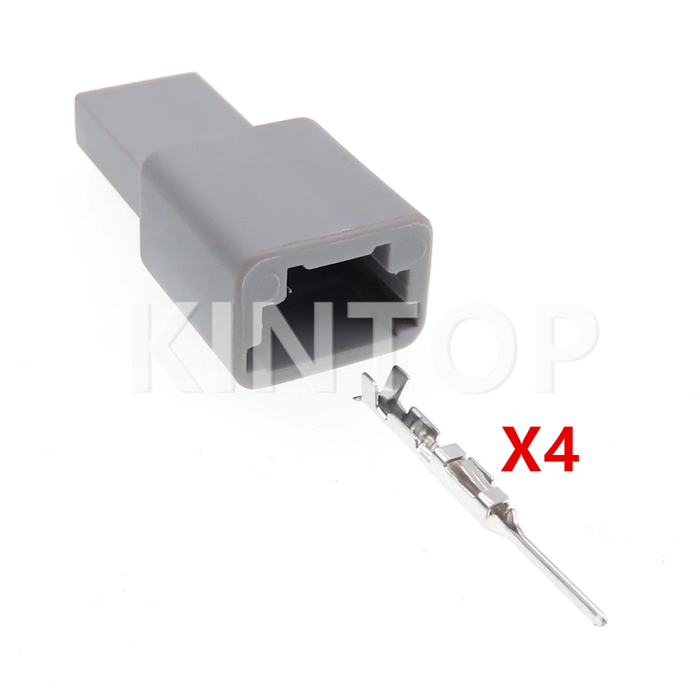 

1 комплект, 4-контактный автомобильный сигнальный фонарь, негерметичный проводной разъем, Автомобильный аварийный фонарь, двойная лампа-вспышка, разъем 1473672-2 для Toyota Prado