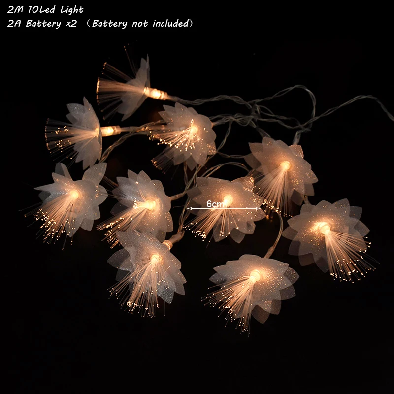 

Прозрачные LED гирлянды-бабочки 10 шт., 1,5 м