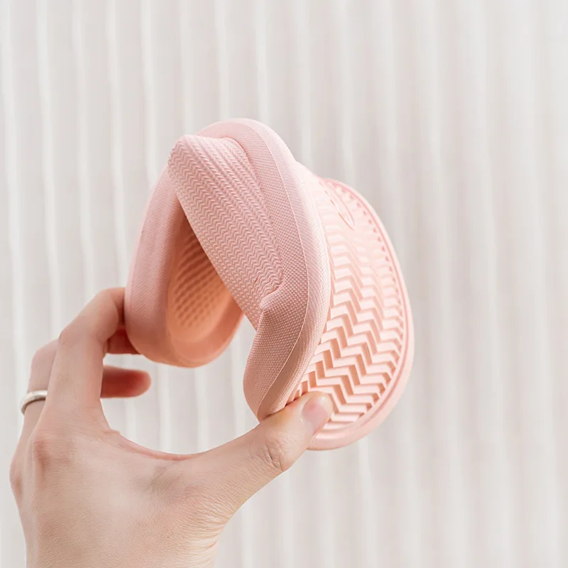 2023 Men Women New Soft  Sole Slides Summer Sandals Couples Slippers Home Non Slip Bathroom Shoe