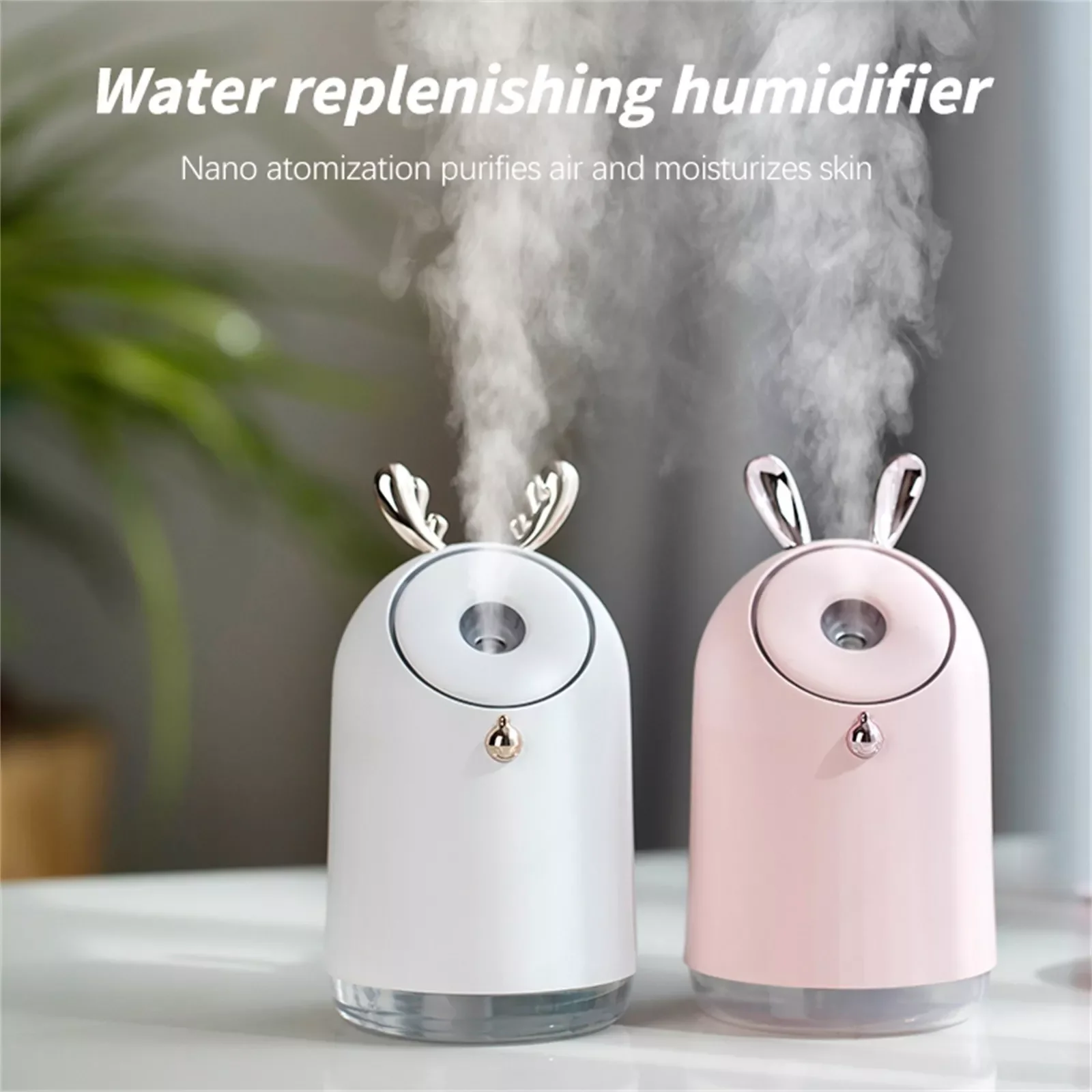 Humidifier Home Bedroom Small Mini Air Aromatherapy Purification Sprayer Water Replenishing Instrument Usb Air Conditioning#dg4
