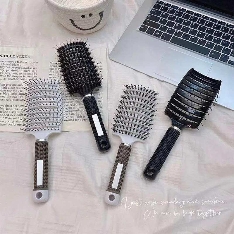 

Professional Ribs Comb Hairdressing Comb Curly Hair Ribs Comb Massage Hair Brush Scalp Hairbrush Comb Hair Shampoo Brushes